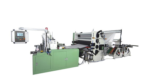 State-of-the-Art Toilet Tissue Manufacturing Facility with PLC Control and Included Embossing