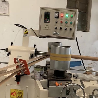 Automatic Paper Core Machine 40m/min Servo Drive Direção
