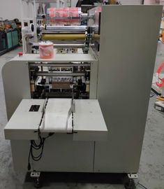 linha único controlo do motor da produção do papel higiênico 0.5Mpa do servo da máquina de envolvimento do rolo