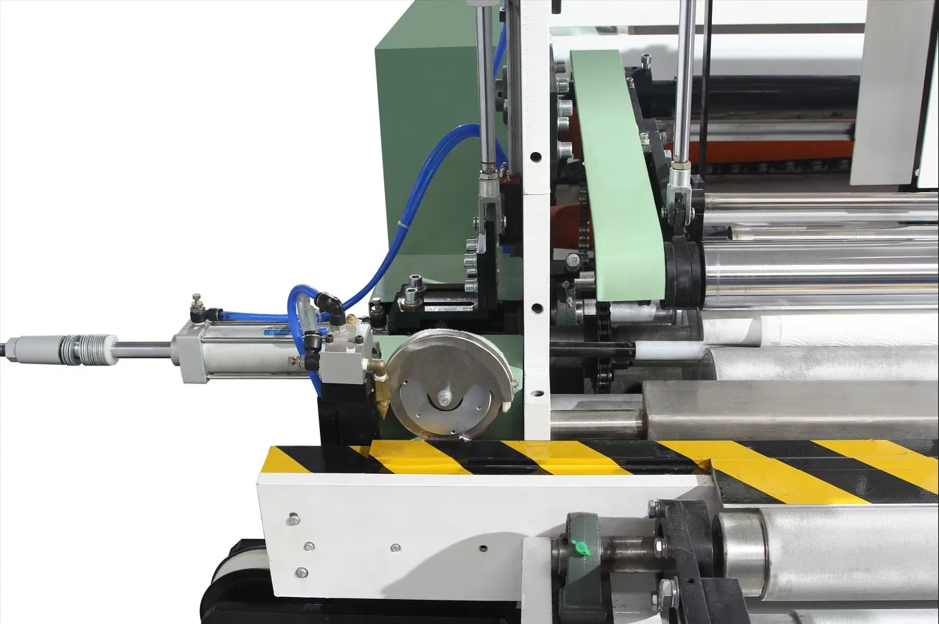 Linha de Produção Automática de Rolo de Papel Higiênico / Papel de Cozinha Jrt Maxi Rewinding Machinery 3
