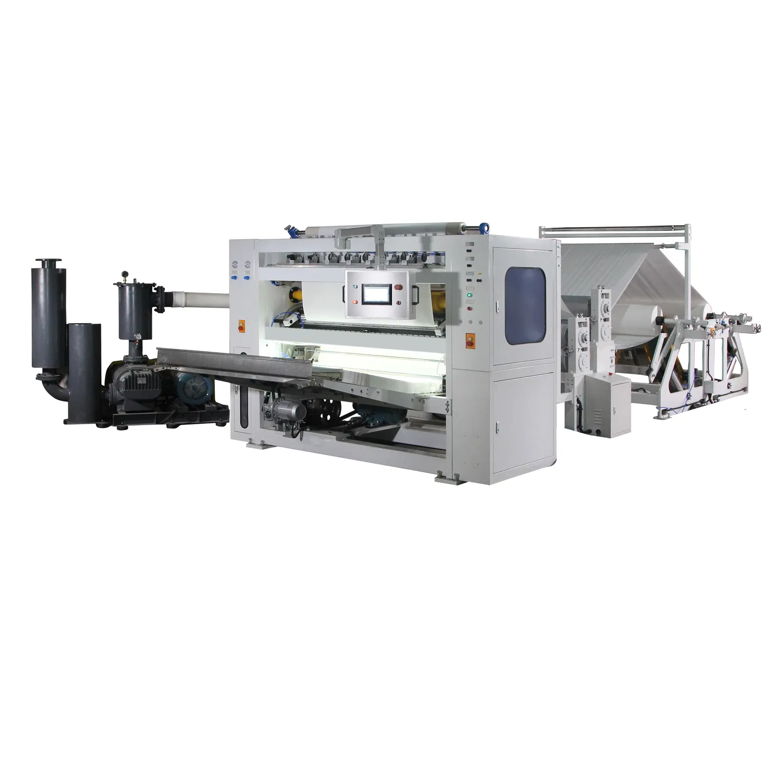 Máquina de Fabricação de Papel Tissue Facial V Fold Serra de Corte para Log Linha de Produção Semi Automática 3