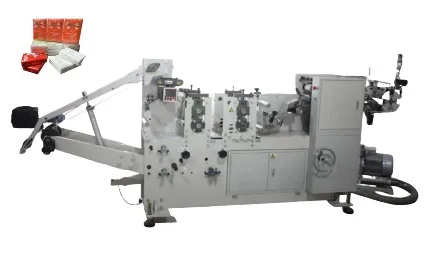 Máquina de Embalagem de Pacotes de Alta Velocidade para Embalagem Automática de Lenços de Bolso, Conexão Fácil, Configuração de Parâmetros na Tela Sensível ao Toque 3