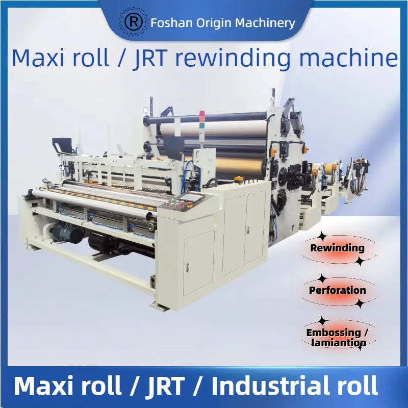 Revolucione sua fabricação com nossa linha avançada de produção de papel higiênico 3